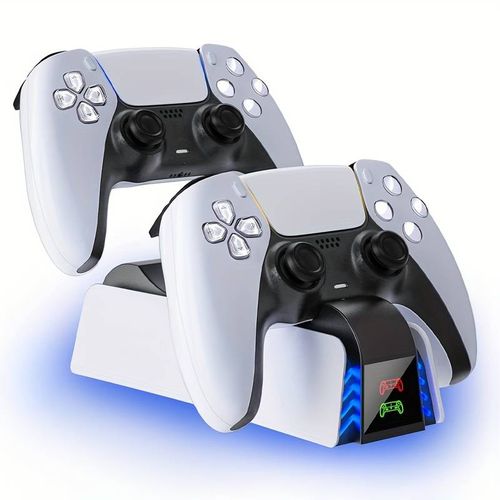 Chargeur Manette PS5 Double Manette Playstation 5
 Fiche Technique et Prix au Maroc
