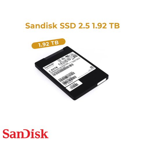 Sandisk SSD 2.5 1.92 TB DISQUE DUR INTERNE
 Fiche Technique et Prix au Maroc