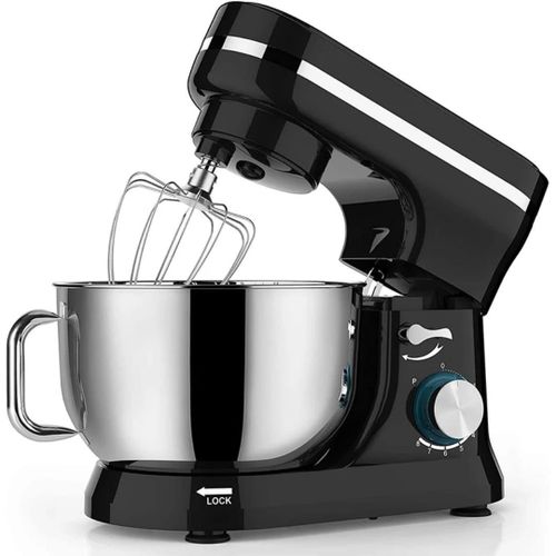 HERMANN Robot pétrin multifonctions-1500W, 6 vitesses ,Bol en inox 5L - Noir
 Fiche Technique et Prix au Maroc