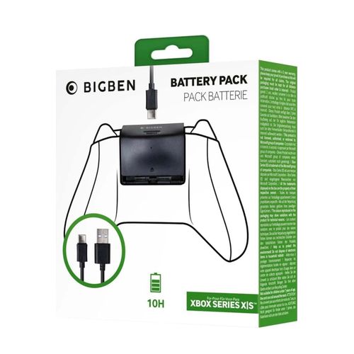 Bigben Battery Pack rechargeable 10h pour Xbox série X/S
 Fiche Technique et Prix au Maroc