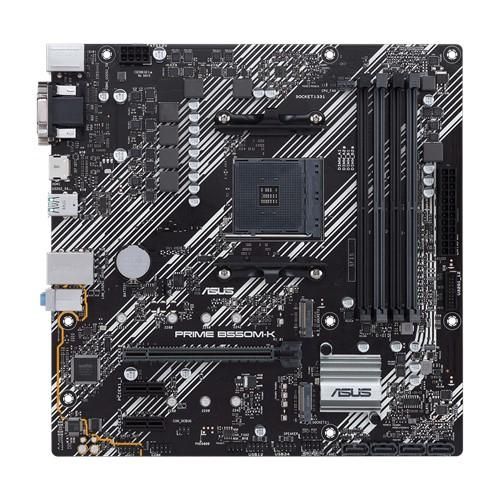 Asus CARTE MERE  PRIME B550M-K
 Fiche Technique et Prix au Maroc
