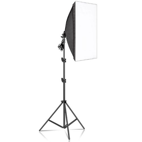 Softbox d’éclairage 50x70CM Professional avec trépied 2m - Noir
 Fiche Technique et Prix au Maroc