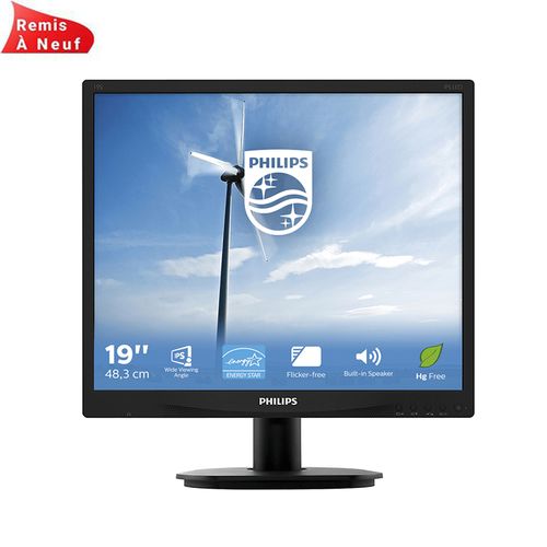 Philips S-line 19S4QAB Ecran LED - 19 Pouces (Remis à Neuf)
 Fiche Technique et Prix au Maroc