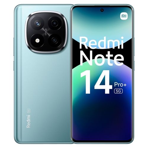 XIAOMI Redmi Note 14 Pro+ 5G 8Go 256Go Frost Blue
 Fiche Technique et Prix au Maroc