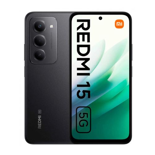 Redmi 15 – 6 Go RAM, 128 Go ROM, Écran 6,6" FHD+ 90 Hz, Caméra 50 MP, Batterie 5000 mAh
 Fiche Technique et Prix au Maroc