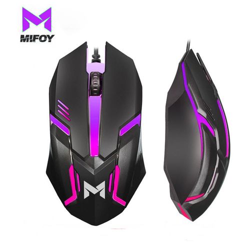 mifoy Souris Gaming M10 Filaire Optique Effet Lumineuse RGB pour PC Portable, Bureau
 Fiche Technique et Prix au Maroc