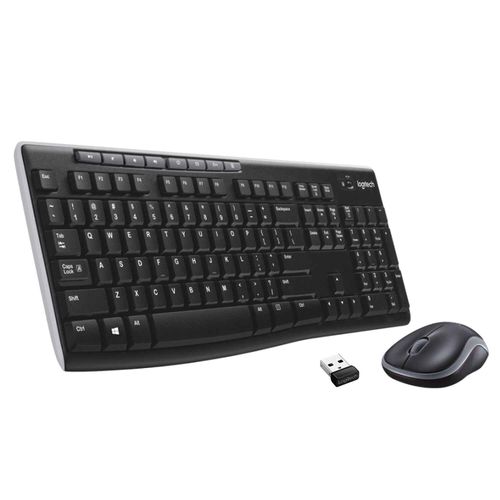 Logitech MK270 Combo Clavier et Souris Sans Fil pour Windows, disposition française, Sans Fil 2,4 GHz, Souris Compacte, 8 Multidispositfs et Raccourcis Touches, Piles 2 Ans, PC et ordinateur portable - AZERTY
 Fiche Technique et Prix au Maroc
