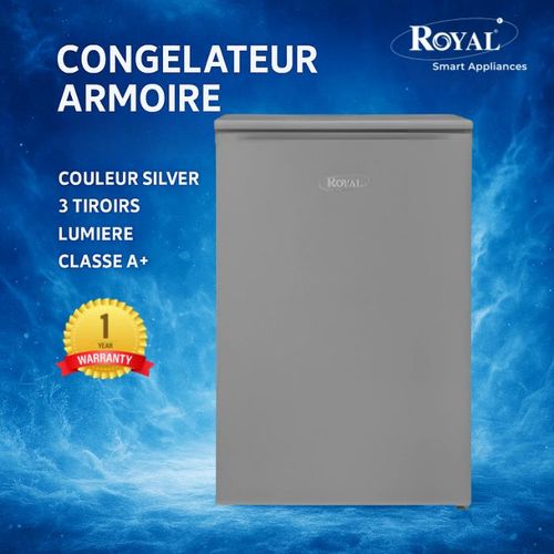 Royal CV 150 - Congélateur armoire - 102L A+
 Fiche Technique et Prix au Maroc