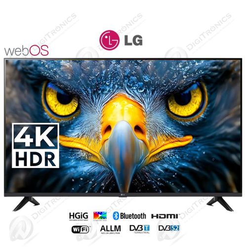 LG 43 4K UHD smart Tv Cinema screen AI ThinQ, α5 Gen7 Processor, FILMMAKER Mode 
 Fiche Technique et Prix au Maroc