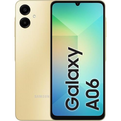 Samsung Galaxy A06 - 6.7" - RAM 4 GB + ROM 128 GB - Gold
 Fiche Technique et Prix au Maroc
