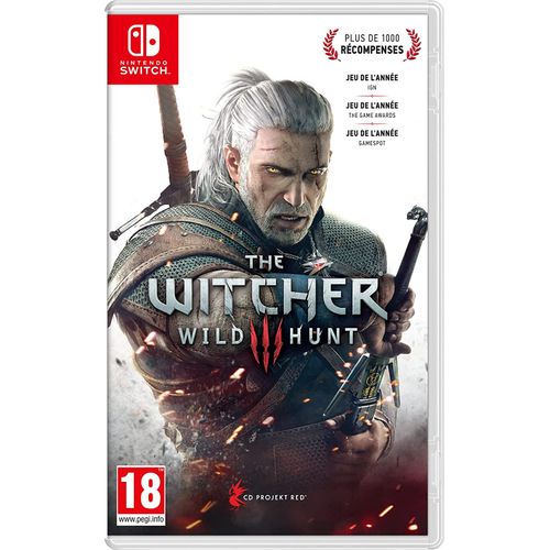 Nintendo Switch The Witcher 3 Wild Hunt
 Fiche Technique et Prix au Maroc