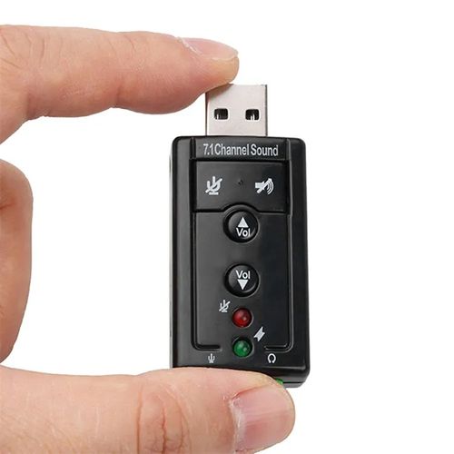 USB Carte Son Externe 7.1 Channel Adaptateur de Son // Sound Card
 Fiche Technique et Prix au Maroc