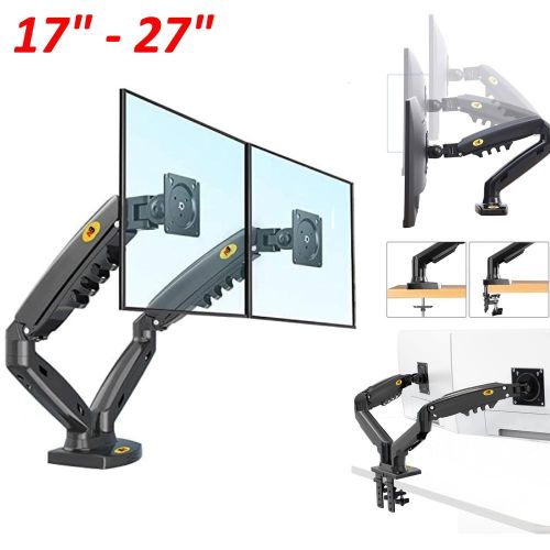 North Bayou Support TV Moniteur 24" 17" jusqu'a 27" Support Moniteur PC Support Ecran LCD Bureau, Ressort à gaz
 Fiche Technique et Prix au Maroc