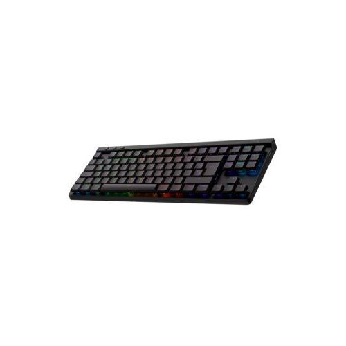 Logitech Logitehc G G515 LIGHTSPEED TKL, clavier Gaming Sans fil AZERTY tactile, connectivité triple mode, des commutateurs mécaniques GL, des touches PBT double couche, une construction insonorisée et la technologie LIGHTSYNC RGB - Noir
 Fiche Technique et Prix au Maroc