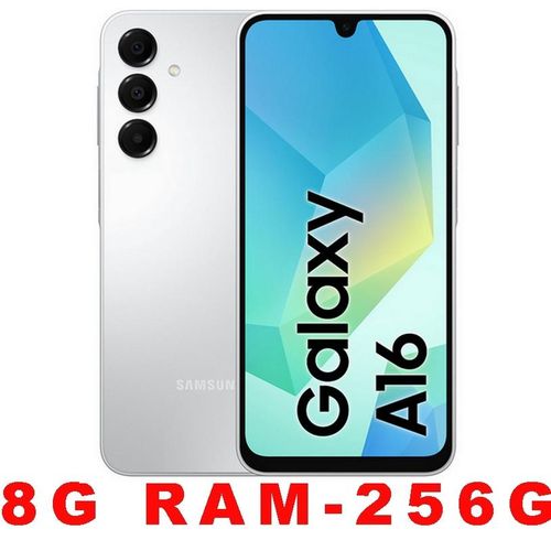 Samsung Galaxy A16 6.7" 4G (8GB RAM + 256 GB ROM) - 50 Mpx + Adapter - Gris
 Fiche Technique et Prix au Maroc