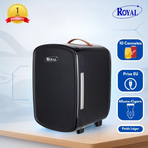 Royal Mini réfrigérateur RE3000-GS Pour Voiture ou Maison – 10 Litres
 Fiche Technique et Prix au Maroc