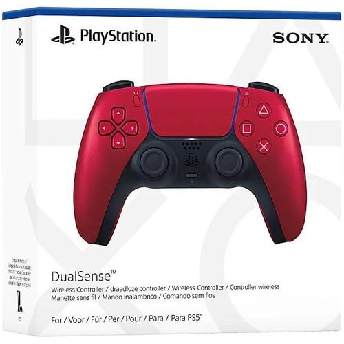 Sony Manette PS5 sans fil  DualSense Volcanic Red ( manette playstation )
 Fiche Technique et Prix au Maroc
