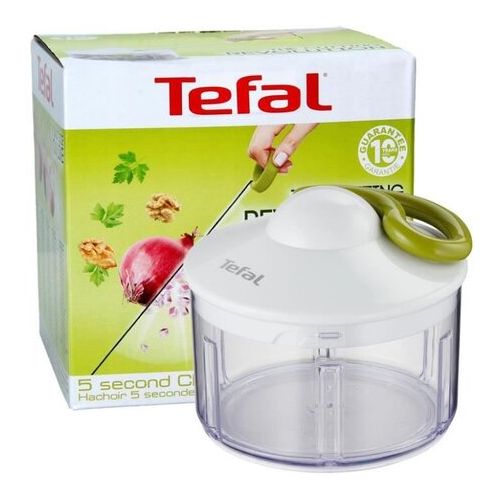 Tefal Hachoir 5 sec manuel 500ml, Lames acier inoxydable Cuisine rapide et facile
 Fiche Technique et Prix au Maroc