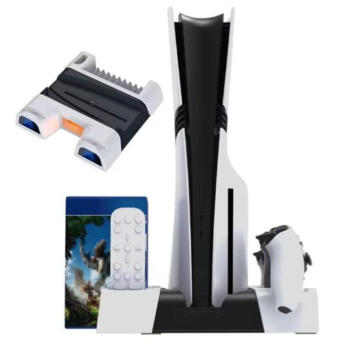 Dobe Support de Station de refroidissement Vertical pour PS5 Pro/PS5 Slim/PS5
 Fiche Technique et Prix au Maroc