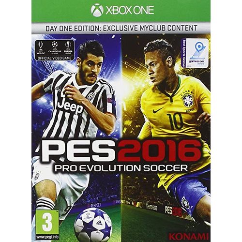 Konami Pro Evolution Soccer (PES) 2016 - Édition Day-one - Xbox One
 Fiche Technique et Prix au Maroc