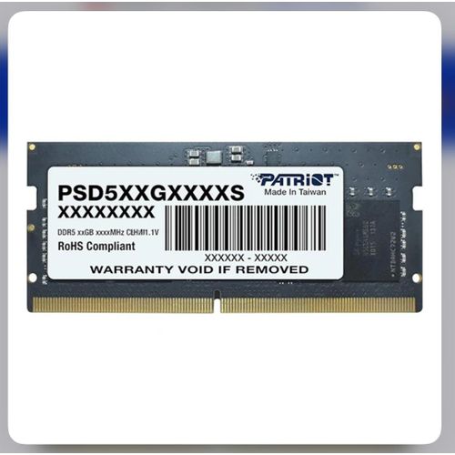 Patriot RAM Mémoire DDR5 5600-32G CL46 / SO-DIMM
 Fiche Technique et Prix au Maroc