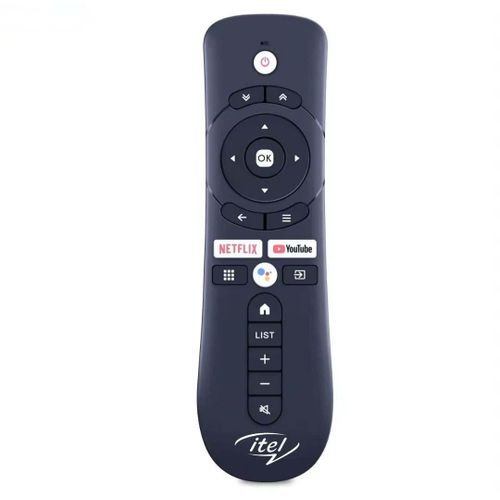 Itel Télécommande vocale Bluetooth adaptée pour TV 4K UHD Android HDTV
 Fiche Technique et Prix au Maroc
