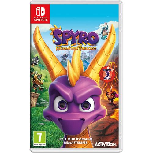 Spyro Reignited Trilogy Nintendo Switch
 Fiche Technique et Prix au Maroc