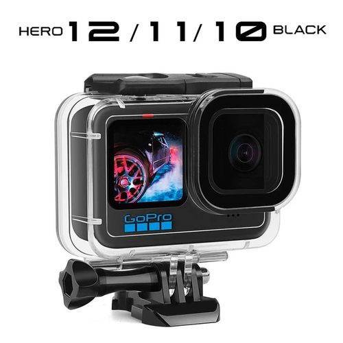Coque étanche pour Gopro Hero 10 11 12, Support de 50m de profondeur de plongée
 Fiche Technique et Prix au Maroc