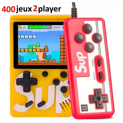 Console de jeu vidéo TV sup game box 400 jeux + Manette - 2 joueurs
 Fiche Technique et Prix au Maroc