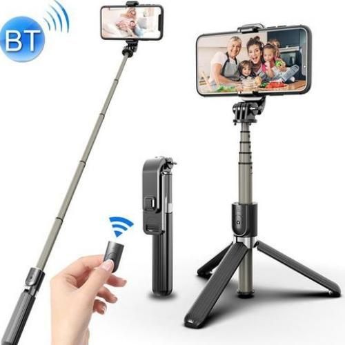 Tripod Selfie Stick Aluminum Alloy Foldable Bluetooth
 Fiche Technique et Prix au Maroc
