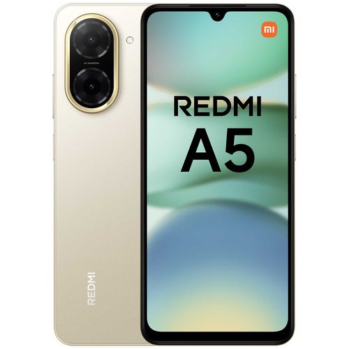 XIAOMI Redmi A5 3Go 64Go Sandy Gold
 Fiche Technique et Prix au Maroc