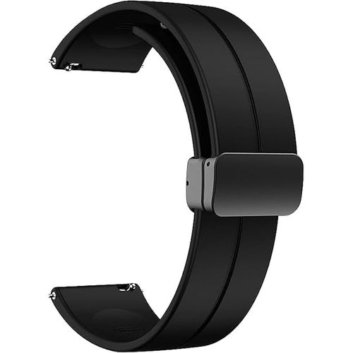 Bracelet de rechange Magnétique en silicone 22mm Universelle
 Fiche Technique et Prix au Maroc