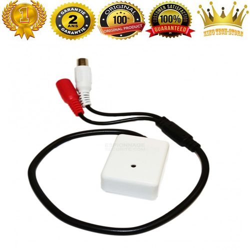 Microphone pour les caméra de surveillance externe DVR
 Fiche Technique et Prix au Maroc