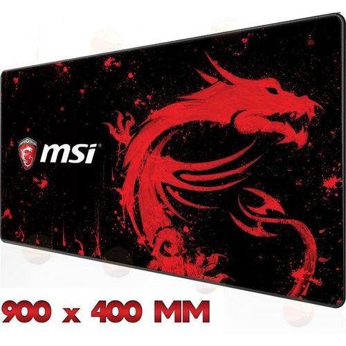 Tapis de souris Dragon msi 900x400 MM Tapis gamer souris et clavier Gaming Mouse Pad
 Fiche Technique et Prix au Maroc