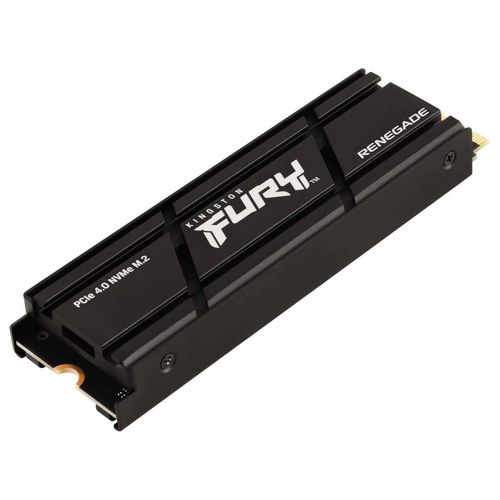 Kingston Disque dur interne SSD  FURY Renegade Heatsink M.2 2280 PCIe Gen4 x4 NVMe 500 Go (SFYRSK/500G)
 Fiche Technique et Prix au Maroc