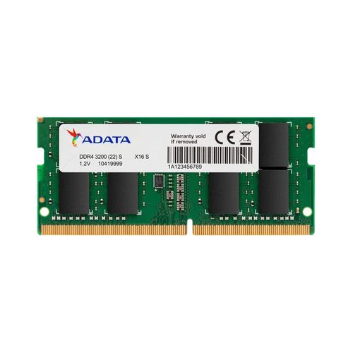 ADATA Barrette mémoire  SO-DIMM 8GB DDR4 3200 MHz – PC Portable (4S32008G-SODIM)
 Fiche Technique et Prix au Maroc