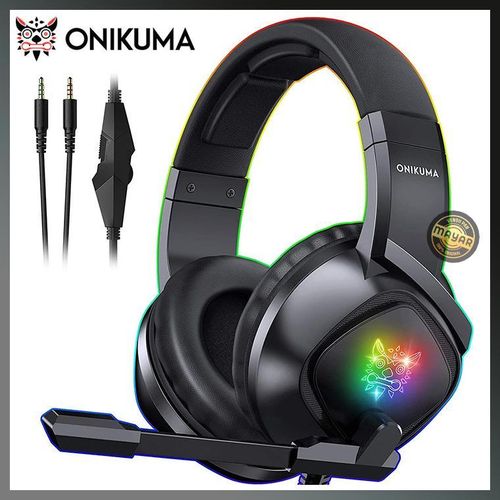 Onikuma K19 – Casque Gaming Professionnel avec Haut-Parleurs 40 mm, Microphone à Réduction de Bruit et Compatibilité Multi-Plateformes
 Fiche Technique et Prix au Maroc