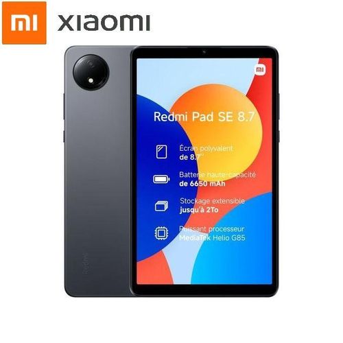 XIAOMI Redmi Pad SE 8.7, 4 Go Ram, 64 Go, 4G, IPS LCD 90 Hz, Helio G85 - GRIS GRAPHITE
 Fiche Technique et Prix au Maroc