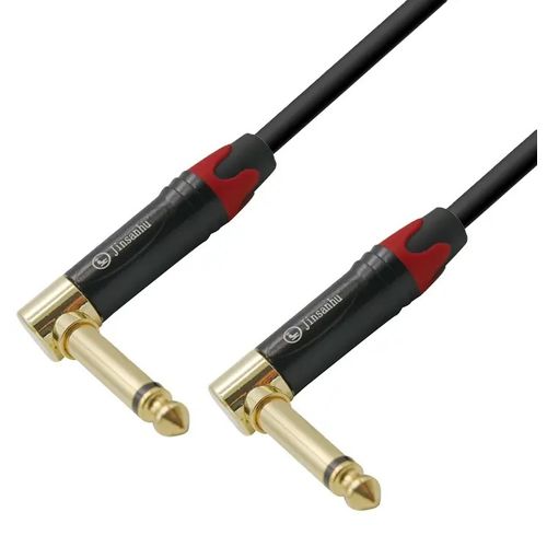 Câble Stéréo Audio Jack 6,35 mm 1.5m Cordon Coudé Instrument Mâle vers Mâle à Angle Droit
 Fiche Technique et Prix au Maroc
