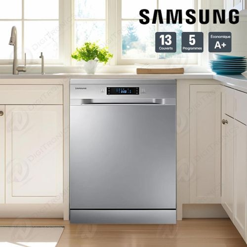 Samsung Lave-vaisselle pose libre Silencieux à 13 couverts 5 programmes, DW60M5050FS
 Fiche Technique et Prix au Maroc