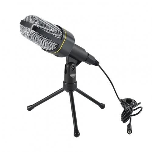 Microphone à condensateur stéréo 3.5mm, anti-bruit
 Fiche Technique et Prix au Maroc