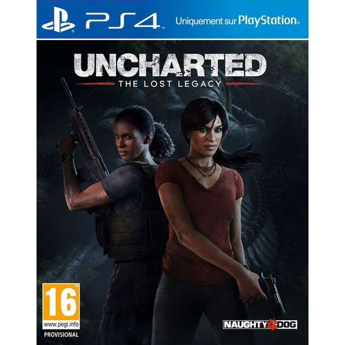 Naughty Dog Uncharted Lost legacy Ps4
 Fiche Technique et Prix au Maroc