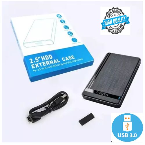 Boitier de disque dur externe, USB 3.0 vers SATA III, coque SSD HDD, 2.5 pouces
 Fiche Technique et Prix au Maroc