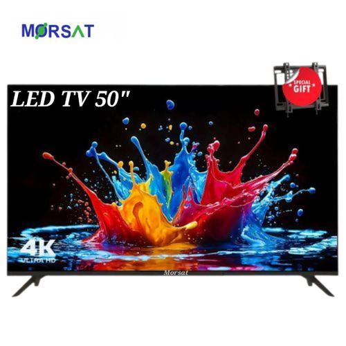 MORSAT Smart TV 50" Android 14 4K UHD - Récepteur Intégré + TNT + HDMI + USB - Nouveau modèle
 Fiche Technique et Prix au Maroc