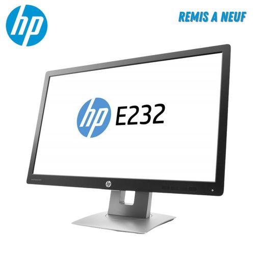 Hp Ecran EliteDisplay E232 23 pouces 1920 x 1080 pixels Full HD- Remis à Neuf 
 Fiche Technique et Prix au Maroc