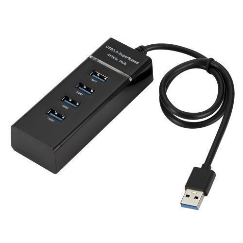 High Speed 4 Port USB 3.0 Multi HUB Splitter Expansion USB
 Fiche Technique et Prix au Maroc
