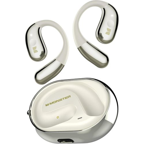 Monster Ecouteurs Open Ear AC360 Écouteurs rotatifs Bluetooth sans fil, avec cordon, Bluetooth 5.4 amélioré, contrôle tactile, batterie longue durée de vie de 24 heures, étanchéité IPX5, tenue longue durée AC360 Blanc
 Fiche Technique et Prix au Maroc