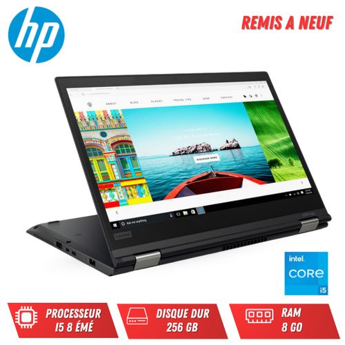 Lenovo ThinkPad X380 Yoga Intel® Core™ i5-8550U Écran tactile Full HD 8 Go DDR4-SDRAM 256 Go SSD Remis a Neuf
 Fiche Technique et Prix au Maroc