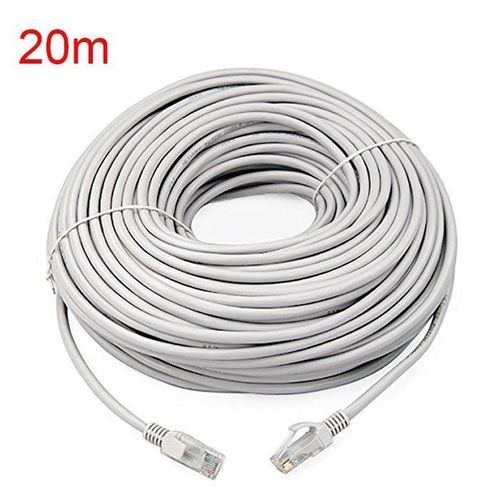 General Cable CORDON DE BRASSAGE 20M CAT 6 Câble Réseau Ethernet RJ45 20M CAT 6E
 Fiche Technique et Prix au Maroc