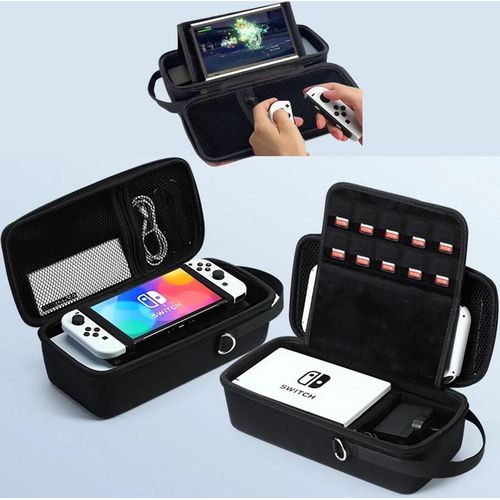Etui pour Nintend Switch / OLED Sac de rangement Housse pochette de voyage NS Console 
 Fiche Technique et Prix au Maroc